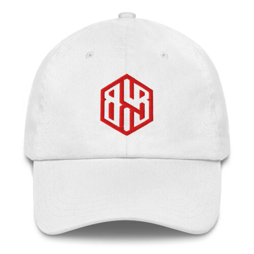 Dad-Hat white FLOGRED