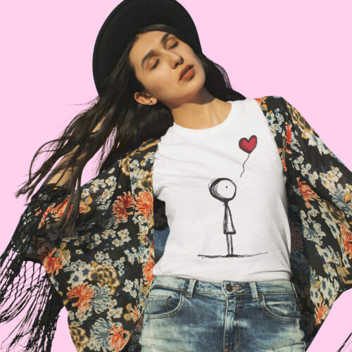 Frauen Organic T-Shirt "Heart"