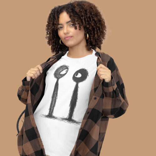 Frauen Organic T-Shirt "Communication"