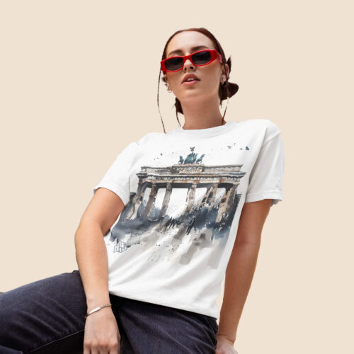 Frauen T-Shirt Brandenburger Tor, Berlin