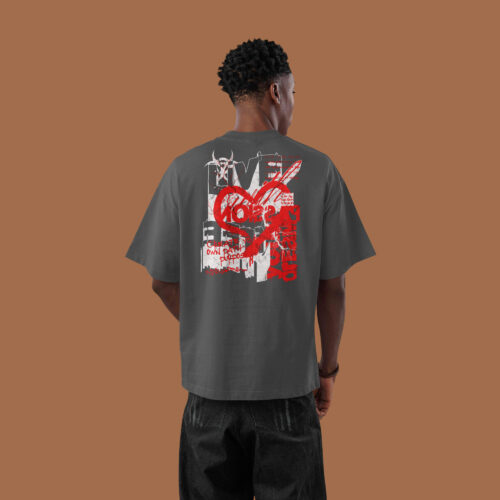 Männer Oversized T-Shirt "Live Your Truth"